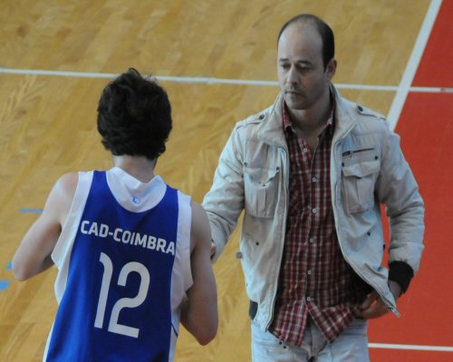 Nuno Rebelo treinador de basquetebol